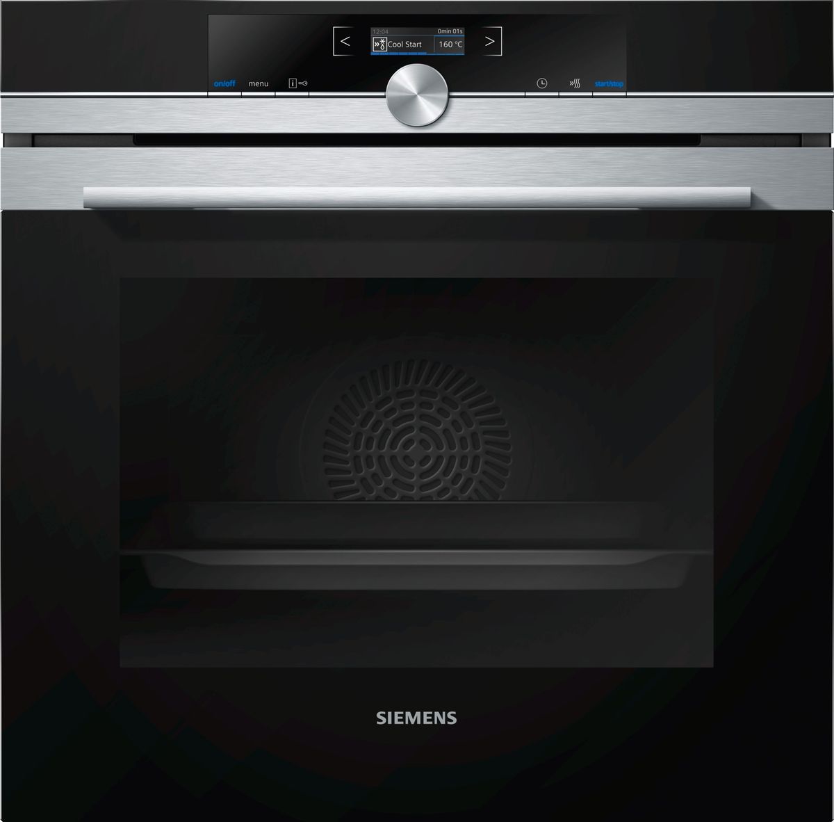 Siemens - 60cm Built-in Electric Oven - IQ700 - Black